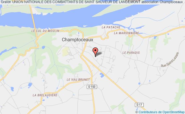 plan association Union Nationale Des Combattants De Saint Sauveur De Landemont Saint-Sauveur-de-Landemont