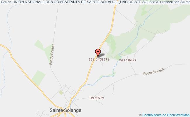 UNION NATIONALE DES COMBATTANTS DE SAINTE SOLANGE (UNC DE STE SOLANGE)