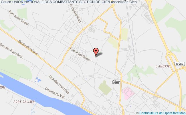 UNION NATIONALE DES COMBATTANTS SECTION DE GIEN