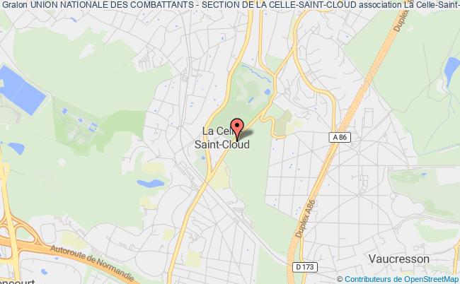 plan association Union Nationale Des Combattants - Section De La Celle-saint-cloud LA CELLE-SAINT-CLOUD