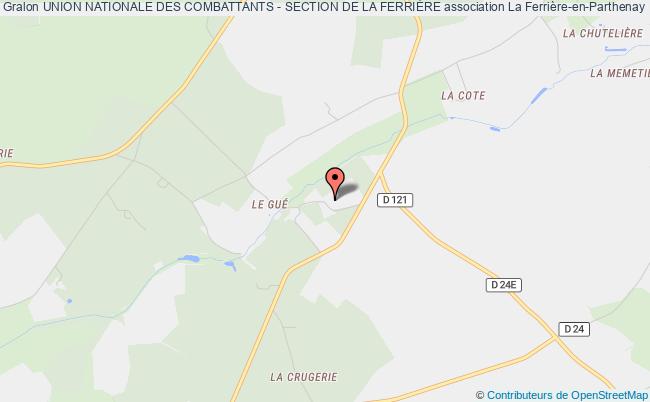 plan association Union Nationale Des Combattants - Section De La FerriÈre La    Ferrière-en-Parthenay