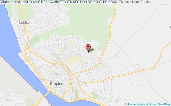 UNION NATIONALE DES COMBATTANTS SECTION DE PONT-DE-BRIQUES