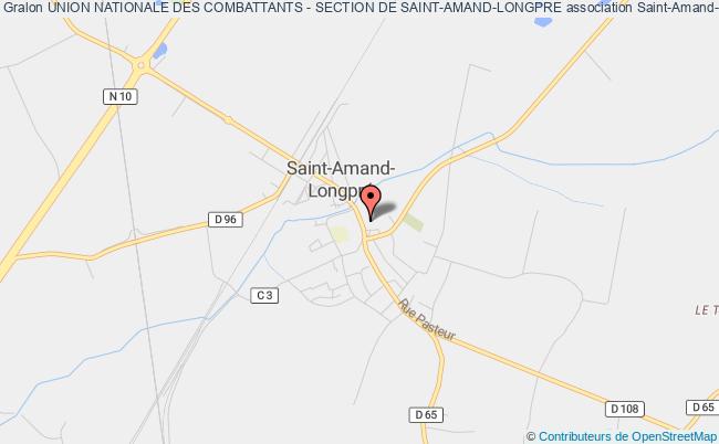 plan association Union Nationale Des Combattants - Section De Saint-amand-longpre Saint-Amand-Longpré