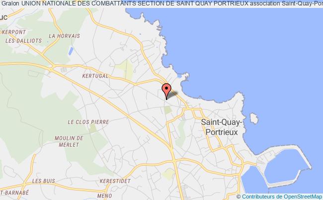 plan association Union Nationale Des Combattants Section De Saint Quay Portrieux Saint-Quay-Portrieux