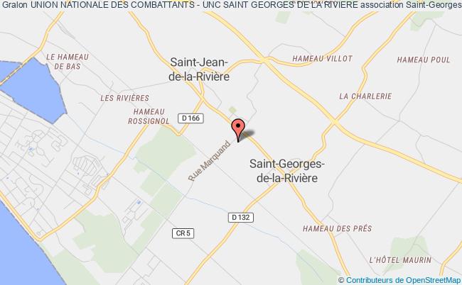 plan association Union Nationale Des Combattants - Unc Saint Georges De La Riviere Saint-Georges-de-la-Rivière