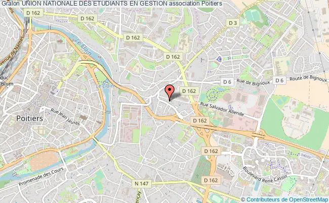 plan association Union Nationale Des Etudiants En Gestion Poitiers