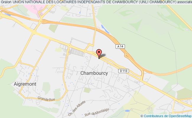 plan association Union Nationale Des Locataires Independants De Chambourcy (unli Chambourcy) Chambourcy