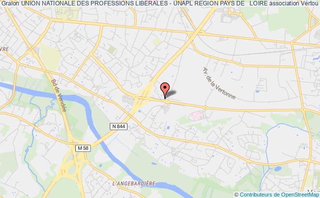 plan association Union Nationale Des Professions Liberales - Unapl Region Pays De   Loire Vertou