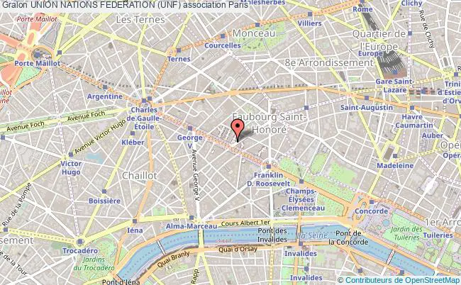 plan association Union Nations Federation (unf) Paris