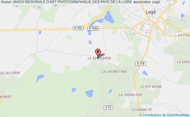 plan association Union Regionale D'art Photographique Des Pays De La Loire Legé