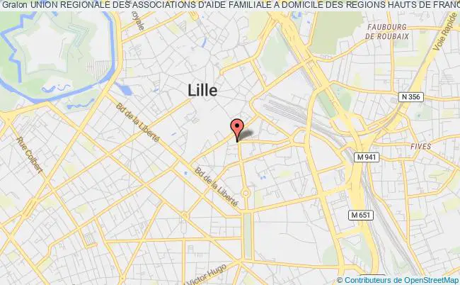 plan association Union Regionale Des Associations D'aide Familiale A Domicile Des Regions Hauts De France (urafad) Lille