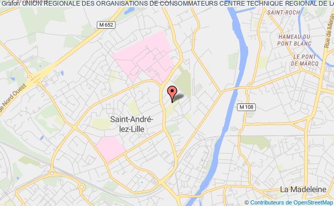UNION REGIONALE DES ORGANISATIONS DE CONSOMMATEURS CENTRE TECHNIQUE REGIONAL DE LA CONSOMMATION DE LA REGION HAUTS-DE-FRANCE
