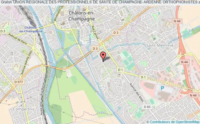 UNION REGIONALE DES PROFESSIONNELS DE SANTE DE CHAMPAGNE-ARDENNE ORTHOPHONISTES