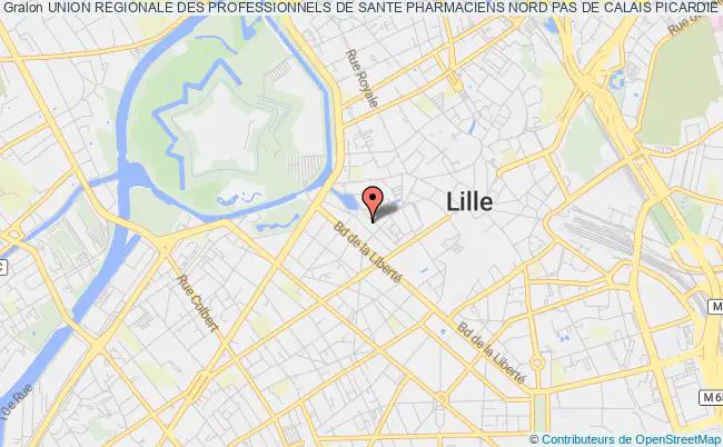 plan association Union Regionale Des Professionnels De Sante Pharmaciens Nord Pas De Calais Picardie Lille