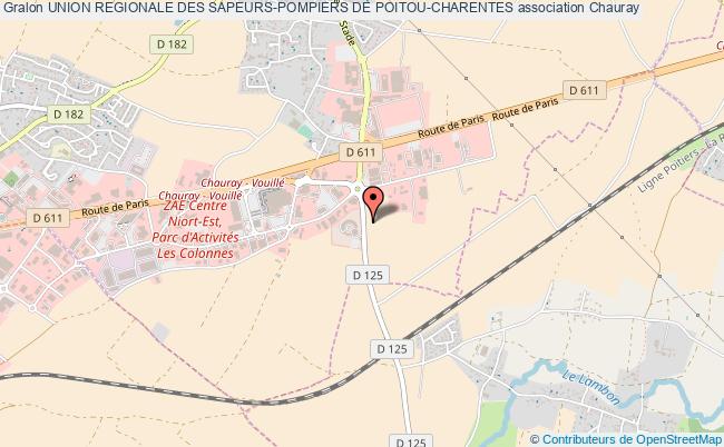 plan association Union Regionale Des Sapeurs-pompiers De Poitou-charentes Chauray Cedex