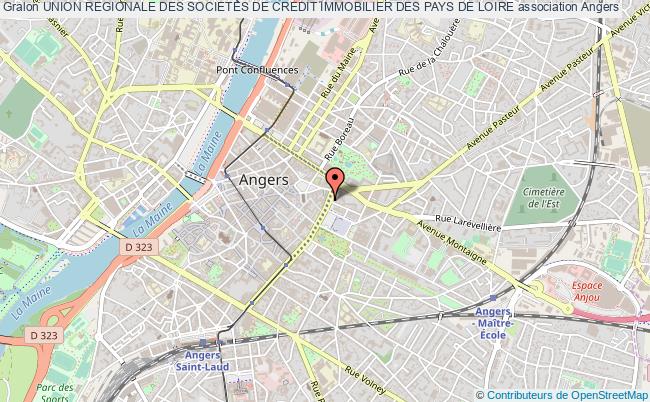 plan association Union Regionale Des Societes De Credit Immobilier Des Pays De Loire Angers