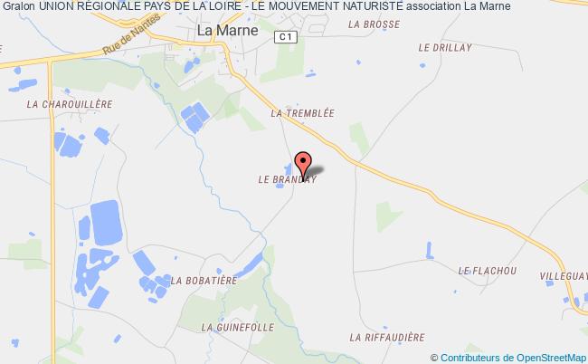 plan association Union RÉgionale Pays De La Loire - Le Mouvement Naturiste Marne