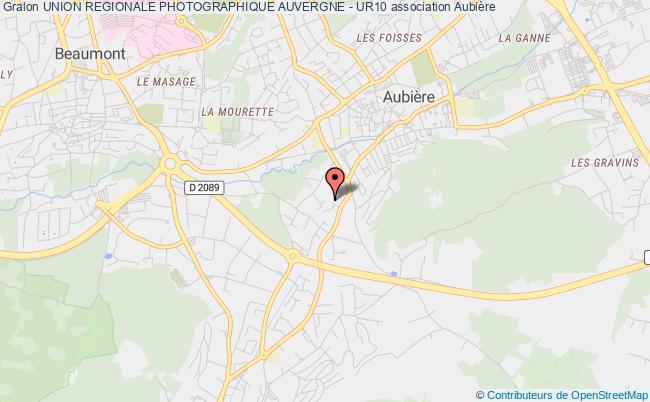 plan association Union Regionale Photographique Auvergne - Ur10 Aubière