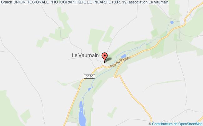 plan association Union Regionale Photographique De Picardie (u.r. 19) Le Vaumain