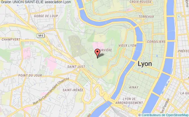 plan association Union Saint-elie Lyon