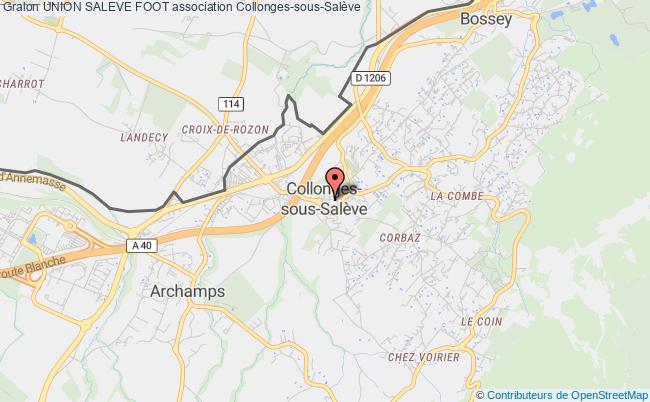 plan association Union Saleve Foot 