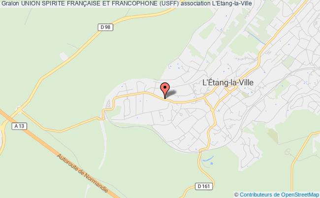 plan association Union Spirite FranÇaise Et Francophone (usff) Étang-la-Ville