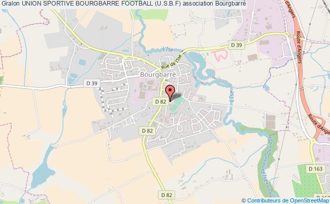 plan association Union Sportive Bourgbarre Football (u.s.b.f) Bourgbarré