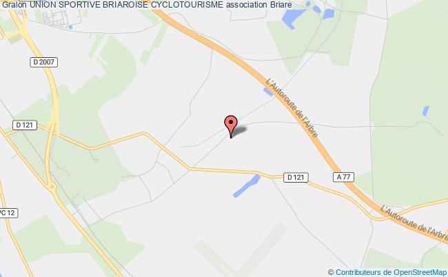 plan association Union Sportive Briaroise Cyclotourisme 