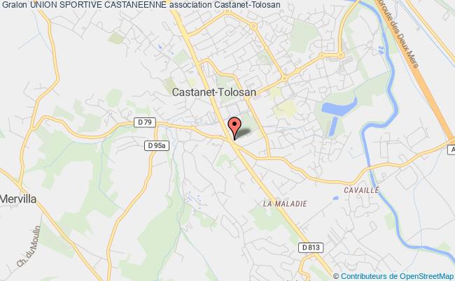 plan association Union Sportive Castaneenne Castanet-Tolosan