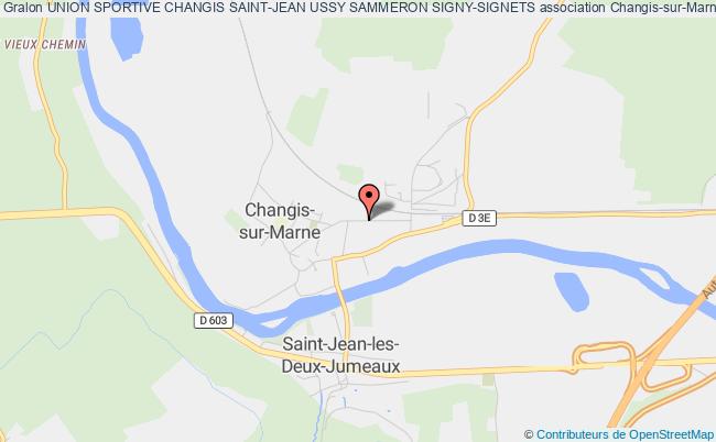 plan association Union Sportive Changis Saint-jean Ussy Sammeron Signy-signets Changis-sur-Marne