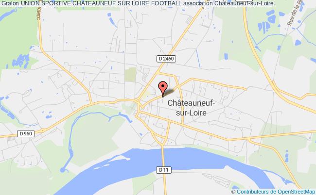 plan association Union Sportive Chateauneuf Sur Loire Football Châteauneuf-sur-Loire