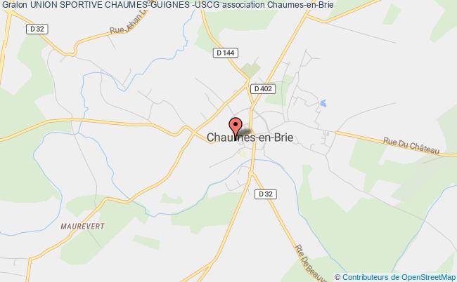 plan association Union Sportive Chaumes-guignes -uscg Chaumes-en-Brie