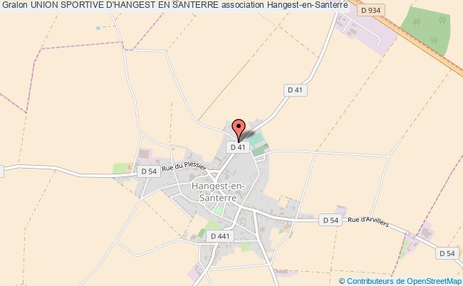 plan association Union Sportive D'hangest En Santerre Hangest-en-Santerre