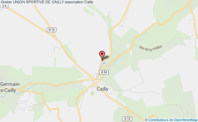 plan association Union Sportive De Cailly Cailly