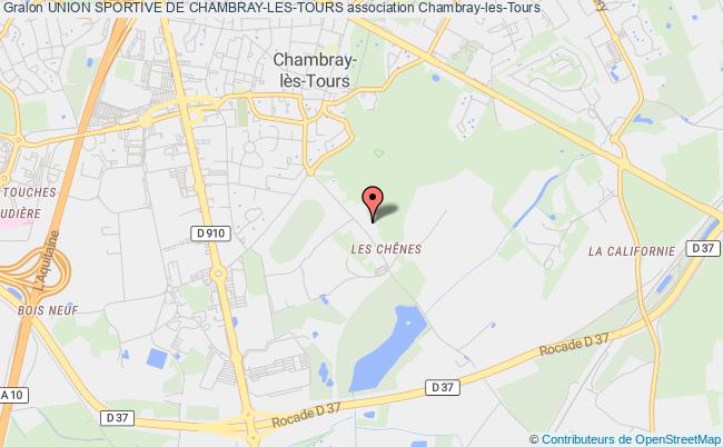 plan association Union Sportive De Chambray-les-tours Chambray-lès-Tours