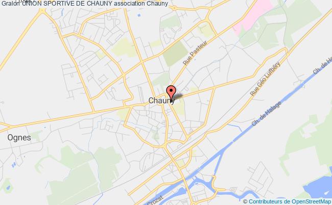 plan association Union Sportive De Chauny Chauny