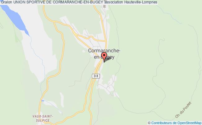 plan association Union Sportive De Cormaranche-en-bugey Plateau d?Hauteville