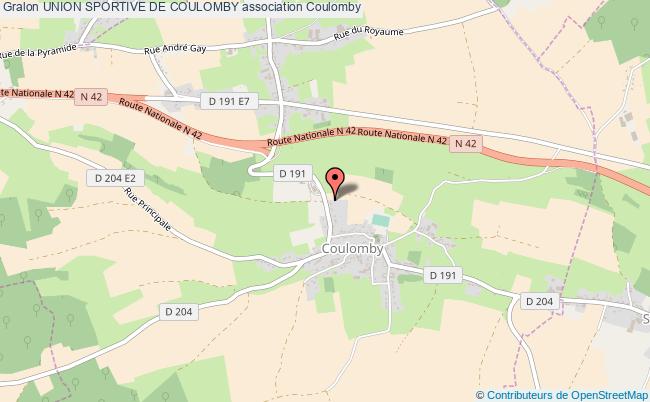 plan association Union Sportive De Coulomby Coulomby