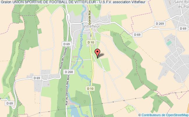 plan association Union Sportive De Football De Vittefleur - U.s.f.v. Vittefleur
