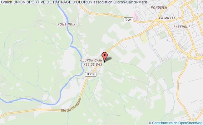 plan association Union Sportive De Patinage D'oloron Oloron-Sainte-Marie