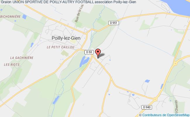 plan association Union Sportive De Poilly-autry Football Poilly-lez-Gien