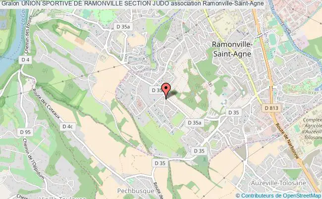 plan association Union Sportive De Ramonville Section Judo Ramonville-Saint-Agne