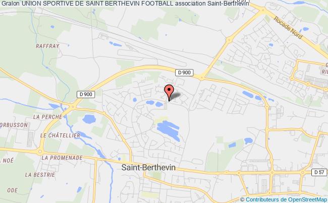 plan association Union Sportive De Saint Berthevin Football Saint-Berthevin
