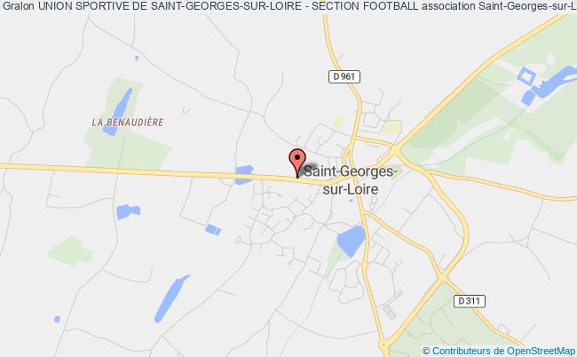 plan association Union Sportive De Saint-georges-sur-loire - Section Football Saint-Georges-sur-Loire