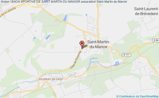plan association Union Sportive De Saint Martin Du Manoir Saint-Martin-du-Manoir