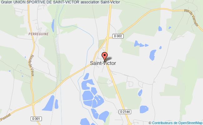 plan association Union Sportive De Saint-victor Saint-Victor