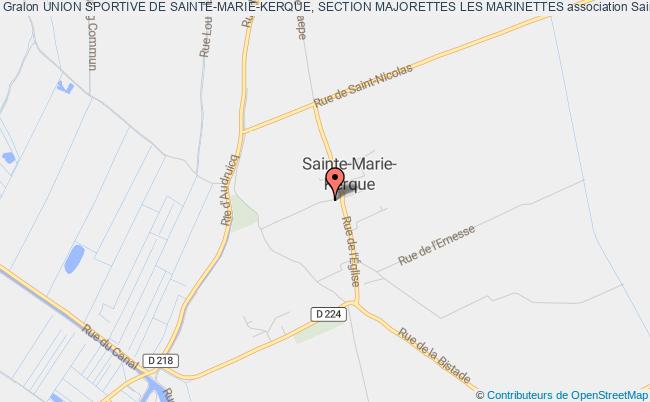 UNION SPORTIVE DE SAINTE-MARIE-KERQUE, SECTION MAJORETTES LES MARINETTES