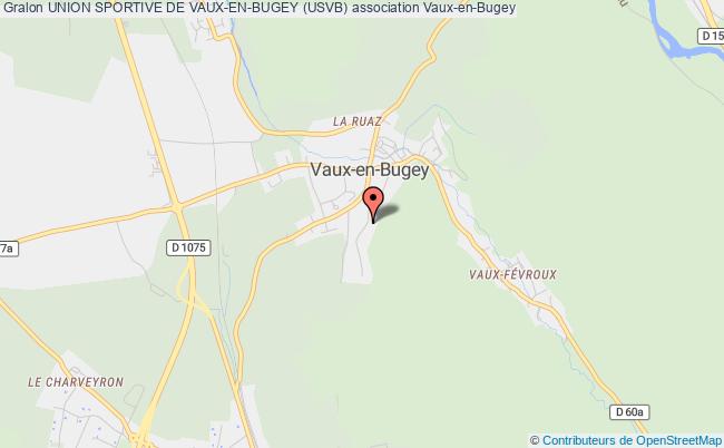 plan association Union Sportive De Vaux-en-bugey (usvb) Vaux-en-Bugey