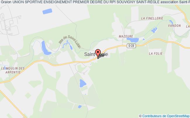 plan association Union Sportive Enseignement Premier DegrÉ Du Rpi Souvigny Saint-rÈgle Saint-Règle