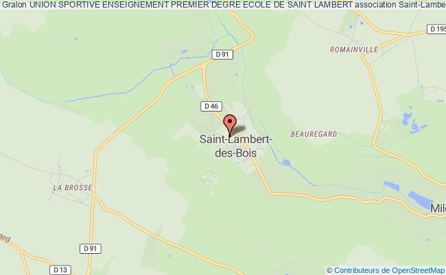 UNION SPORTIVE ENSEIGNEMENT PREMIER DEGRE ECOLE DE SAINT LAMBERT